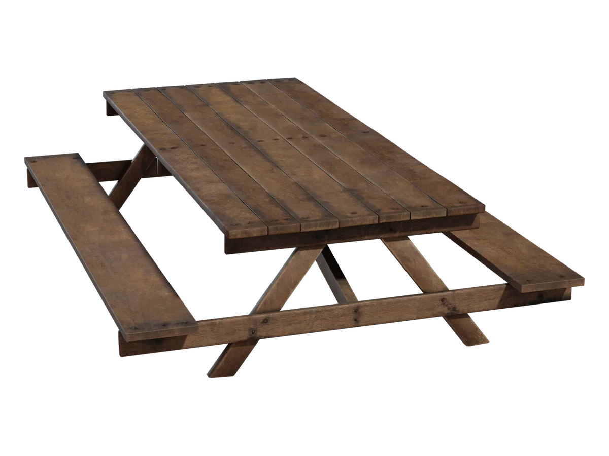 Wooden Picnic Table